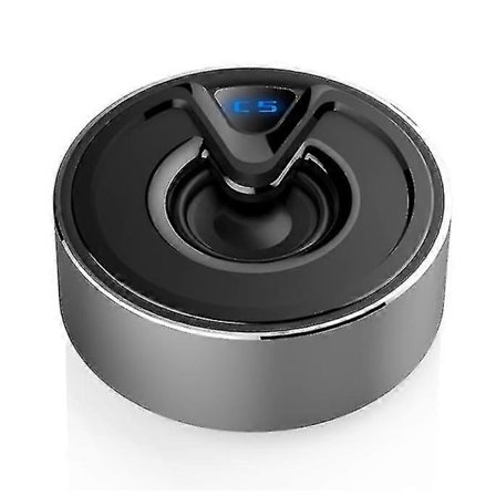 Mini Subwoofer Bluetooth-högtalare med Tws Dual Channel Trådlös Bluetooth Mp3-ljudspelare (silver)