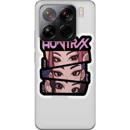 Yhteensopiva Puhelinkuori Xiaomi 15 Pro K-pop-inspiroitunut futuristinen tyttöryhmä neonvaloissa ja kosminen sci-fi-kohtaus