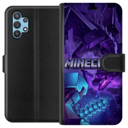 Samsung Galaxy A32 5G Lommeboketui Minecraft