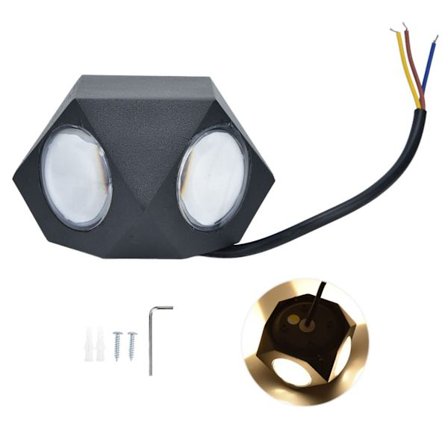 12W Aluminium LED Væglampe Dekorativ Lampe til Stue Hotel AC85‐265V