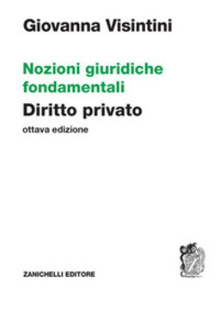 Nozioni giuridiche fondamentali. Diritto privato Giovanna Visintini