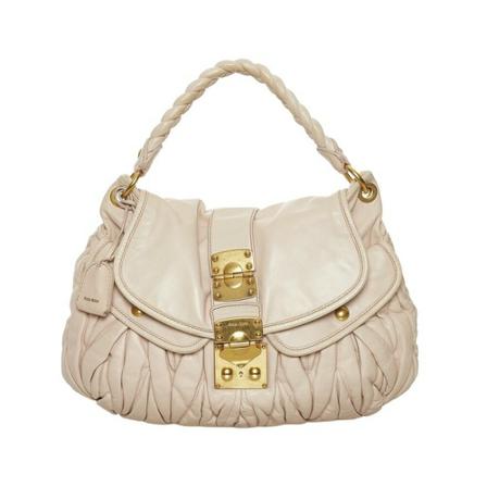Miu Miu Pre-owned, Handbags Beige, Dames, Maat:ONE Size