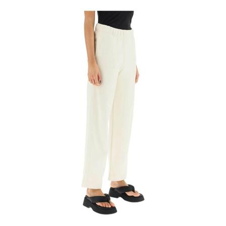 Ganni, Trousers Wit, Dames, Maat:L