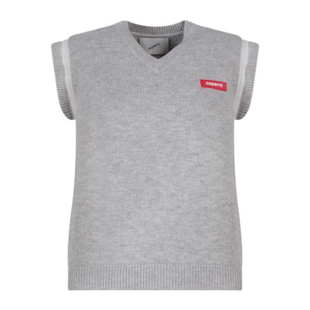 Coperni, V-neck Knitwear Grijs, Dames, Maat:XS
