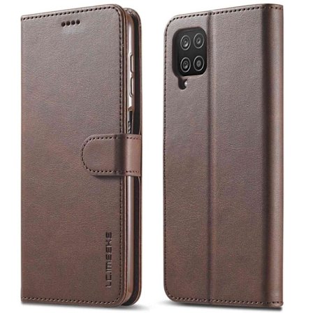 LC.IMEEKE Samsung Galaxy M33 5G flip etui - Brun