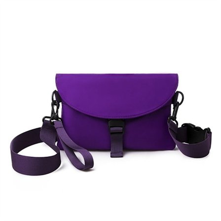 Nylon Bröstpaket Mobilväska Utomhussport Cross-body väska för kvinnor män