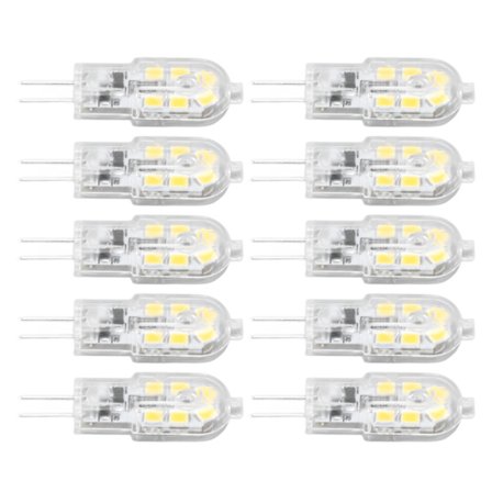 10-pack himmennettäviä G4 LED-lamppuja, korkea kirkkaus & CRI