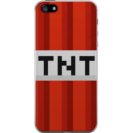 Kompatibelt Mobildeksel til Apple Apple iPhone 5 Minecraft TNT