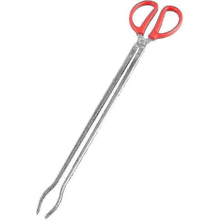 Pejs Tænger Hårdtøjs Log Tænger Indendørs Brænde Tænger Smedejerns Log Klo Grabber Til Træovn Udendørs Lange Log Tænger 14,5 tommer