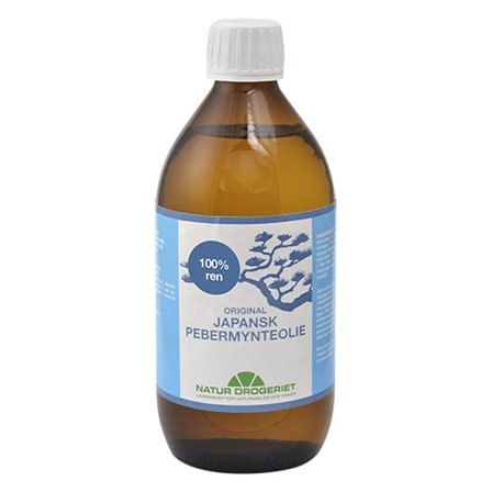Natur Drogeriet Japansk Pebermynteolie 500 ml, Helse & Madvarer, Andre Kosttilskudsolier, Øvrige Olier