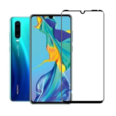 2-pack Skalo Huawei P30 Heltäckande Skärmskydd Härdat Glas Svart