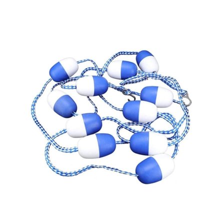 Uima-altaan turvaköysi, kelluva köysi, uima-allastarvikkeet, turvajakaja, muoviköysi