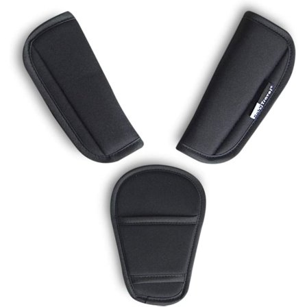 3 stk. Baby Barnevogn Selebånds Dæksler & Skridtpude Universal Blød Pude til