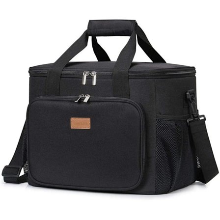 Viileälaukku, 15L pieni viileälaukku, taitettava lounaslaukku, pikniklaukku, eristetty laukku, termoslaukku matkalle, lounaalle, toimistoon, töihin, 