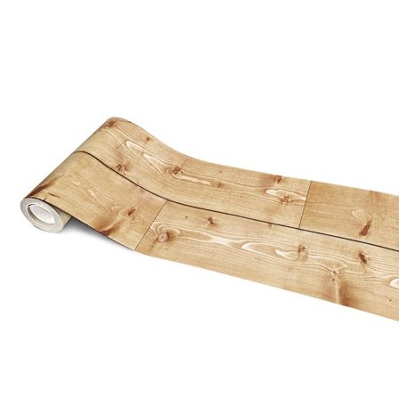 (20*300cm) Trestruktur Flisklistremerke, PVC Vanntett Flisklistremerke Egnet for kjøkken gang vegg og soveromsgulv dekorasjon