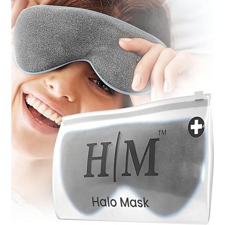 Opvarmet Øjenmaske til Tørre Øjne - Mikrobølgeovn Aktiveret Varmt Øjenkompres Behandler Blefaritis & Byg - Vores Bløde, Varme Kompres til Øjne