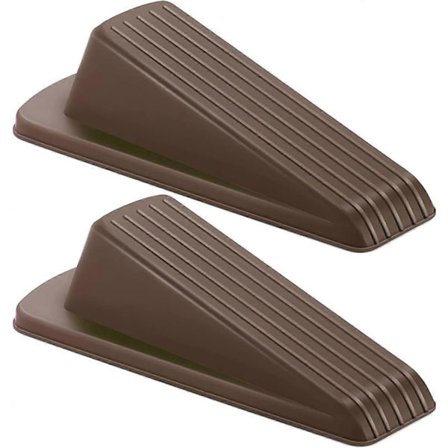 Dörrkilar Gummi, Dörrstopp för Olika Golv, 2-pack