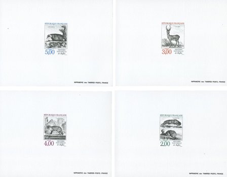 Frankrig 1988 - YT 2539-2542 - Luxusprøvetryk