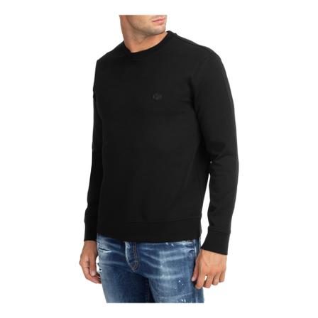 Emporio Armani Sweatshirts Hoodies svart, Herr, Herr, Storlek: M