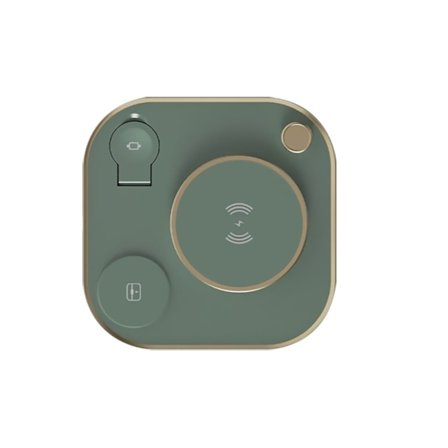 Trådlös laddningsbas 15W Trådlös laddning Kompatibel med iPhone 13 Pro Max/13/12 Pro Max/11, iWatch SE/6/5/4/3/2, Airpods/Samsung