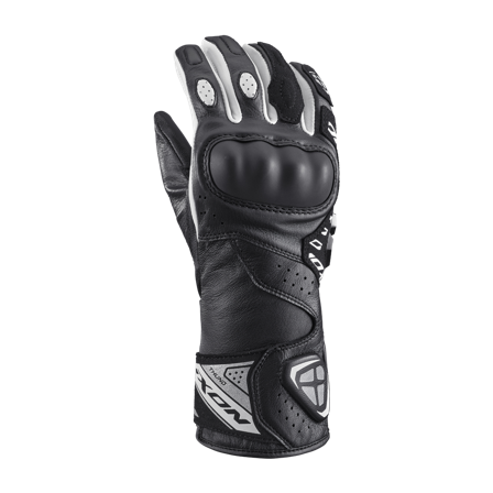 Mănuși Moto Ixon Thund L Femei negru/alb XL