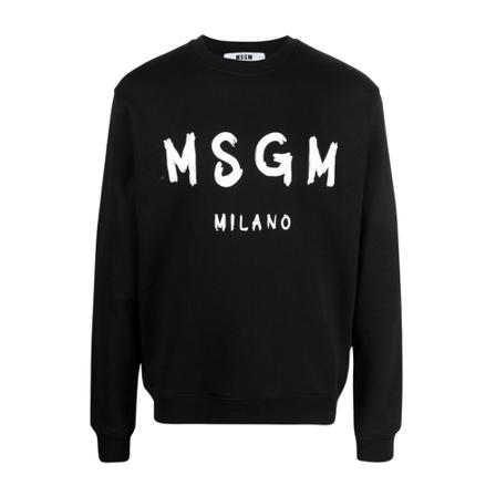 Msgm Sweatshirts Sort, Herre
