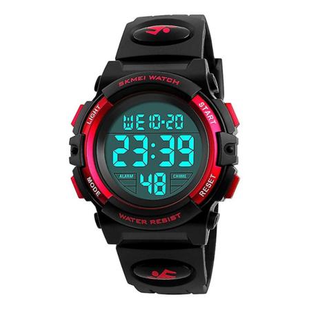 Skmei 1258 Utomhus Vattentät Watch Guld Red