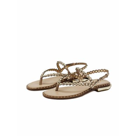 Ash, Flat Sandals Beżowy, Kobieta, Rozmiar: 39 EU