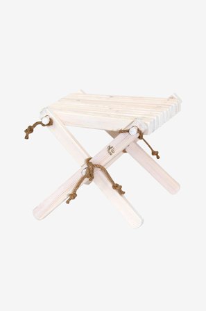 Hillerstorp - Fodskammel Lilli Fyrretræ - Hvid - Skamler - Fra Homeroom