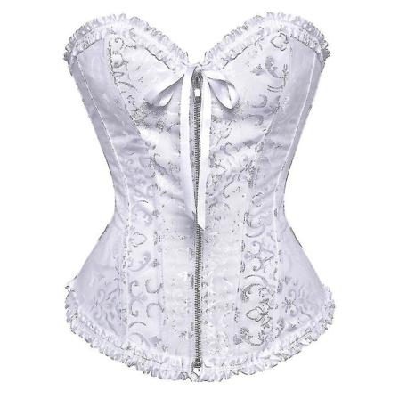 Tflycq Korsetit Ja Bustiers Muotoiluvaatteet Alusvaatteet Overbust Korsetti S-6xl Vetoketju Waist Trainer Naisten Seksikäs Korsetti Vintage Kukkapitsi