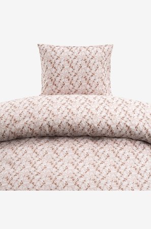 Borganäs of Sweden - Peitto- ja tyynyliina Havtorn - Roosa - Pussilakanasetit - 150X210 - - Homeroom