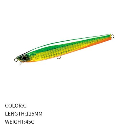 synkende Minnow Baits fiskekroker C C