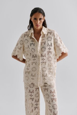 Malina - Ari shirt - 38 - Sand