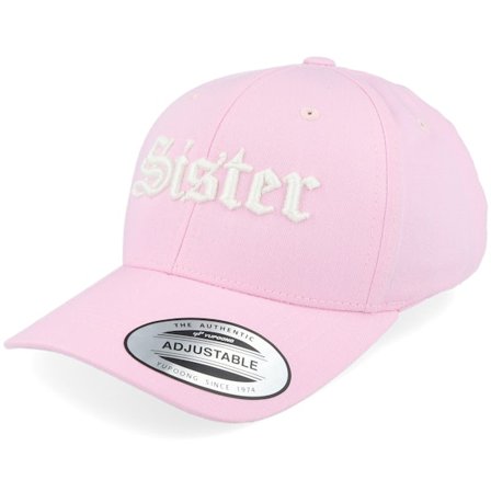 Kiddo Cap - Rosa Adjustable Cap - Kids Sister Old English 3d Pink Adjustable @ Hatstore
