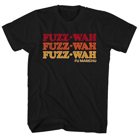 Fu Manchu T-skjorte Fuzz-Wah Fu Manchu T-skjorte