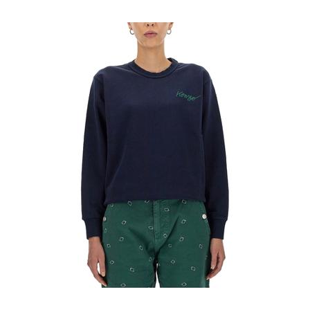 Kenzo, Sweatshirt Niebieski, Kobieta, Rozmiar: L