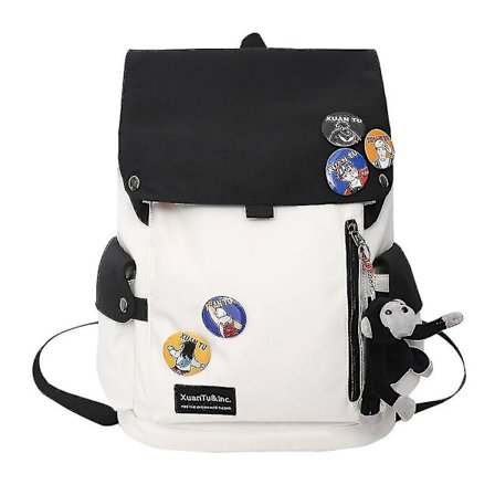 Koululaukku College-opiskelijan kampusreppu Miesten reppu Korealainen versio yksinkertainen muotimatka tietokone laukku reppu