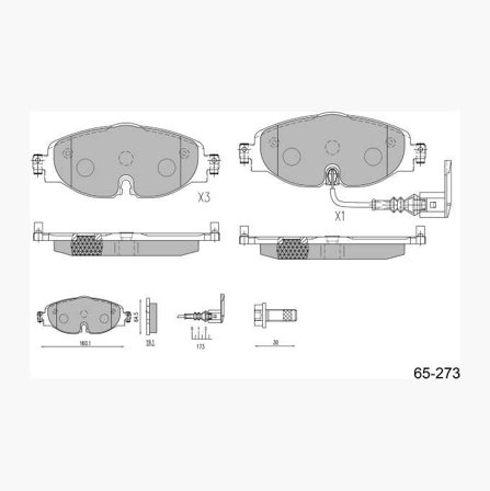 Biltema - Bremseklosser