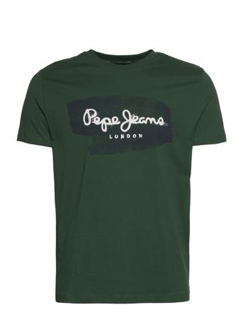 Seth T-shirts Short-sleeved Vihreä Pepe Jeans London