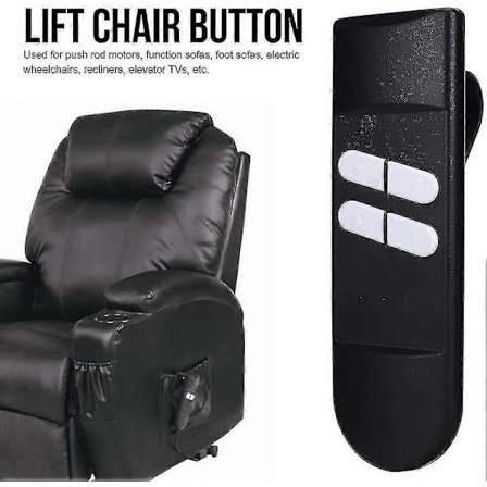 [LCS] Manuell Recliner Kontroll Elektrisk Recliner 4 Knapp 5 Pin Multifunktionell Elektrisk Recliner Manuell Kontroll Starlight -cdsx