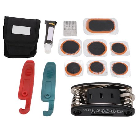DUUTI Cykel Reparationsværktøjer Nylon Dækhejs Dækplaster Multifunktionelt Vedligeholdelseskit