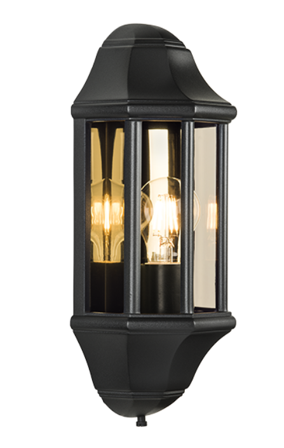 SG Sorrento Sort 210lm 2700K Ra>80 Faseavsnitt 4W LED