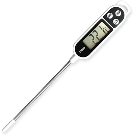 Termometer Köks Universal Hushållstermometer Digital Matlagningstermometer Köks Termometer Kött Termometer, Läsbar 50c- 300c,c/f Switchabl
