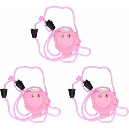 3-delad stickningsräknare, rad- och varvräknare, stickningsmaskmarkör, virkningsmaskmarkör, stickningsrad- och varvräknare, rosa