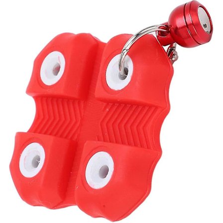 Silikonpil for piler - Håndbeskyttelsesverktøy for piler (rød) (1 stk)