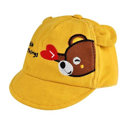 Baby Baseball Cap Solhatt GUL