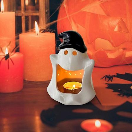 Halloween-makeiset Halloween-koriste s p haamu kynttil njalka haamu kurpitsa lyhty koriste lasten p iv kodin baarin n ytt m n koriste rekvisiitta (FMY
