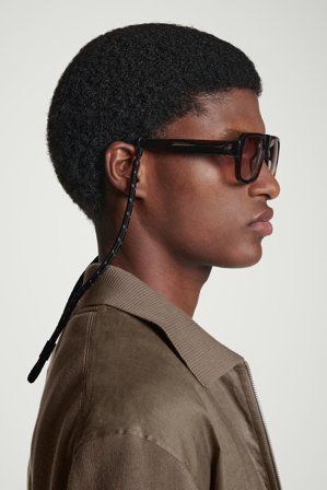 COS Homme Cordon À Lunettes De Soleil in Noir