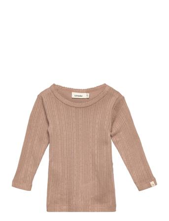 Nbfrachel Ls Slim Top Au Lil Pink Lil'Atelier