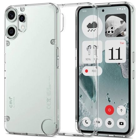 Tech-Protect FlexAir Hybridfodral för Nothing CMF Phone 2 Pro - Transparent